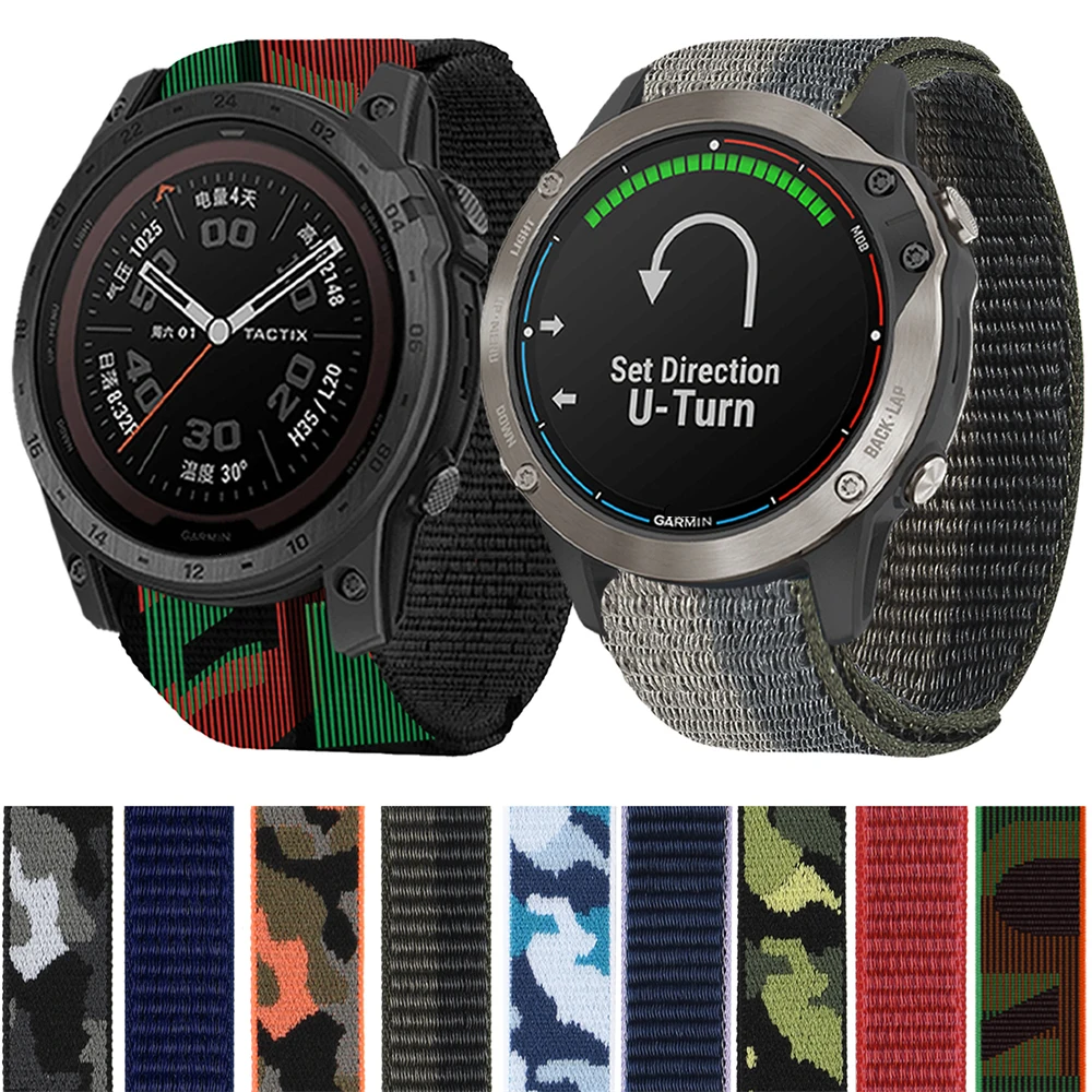 Bandes De 22MM Pour Garmin Fenix ​​5 Bracelet De Montre Bracelets Pour  Fenix ​​5/5X/5S/Plus/6X/6/6S/Pro 7/Forerunner 935/945 Bracelet De Montre  Intelligente Pour Garmin Fenix ​​7/approche S62/S60/Quatix5/Sapphire MARQ  Series - Temu Belgium