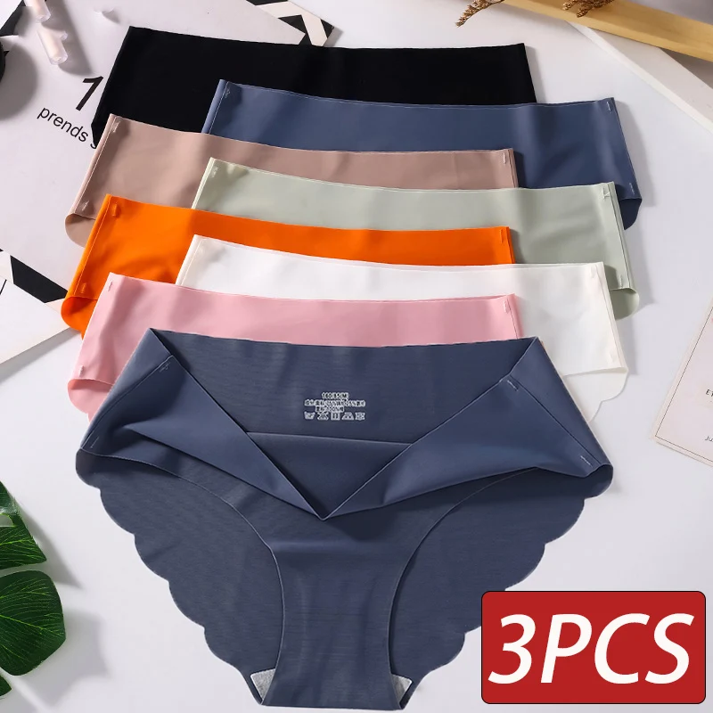  Comfortable Hipster Panties 3pcs/lot Women Seamless