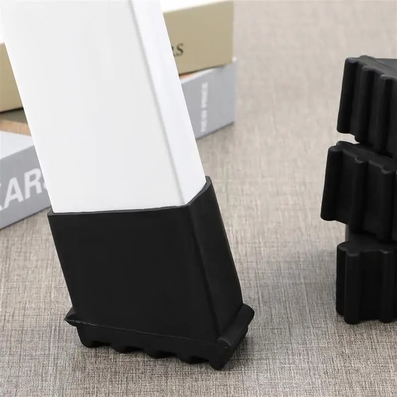 4Pcs Step Ladder Feet Covers Versatile Ladder Leg Covers Non-Skid Ladder Pads Rubber Ladder Feet Covers(Random Patterns)