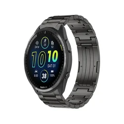 Quick Release Titanium Strap, 20/22mm - 20mm Width strap (Titanium gray)