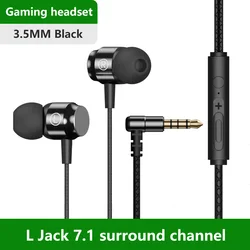 EARDECO Premium Wired Earbuds with Built - In Mic (Black)