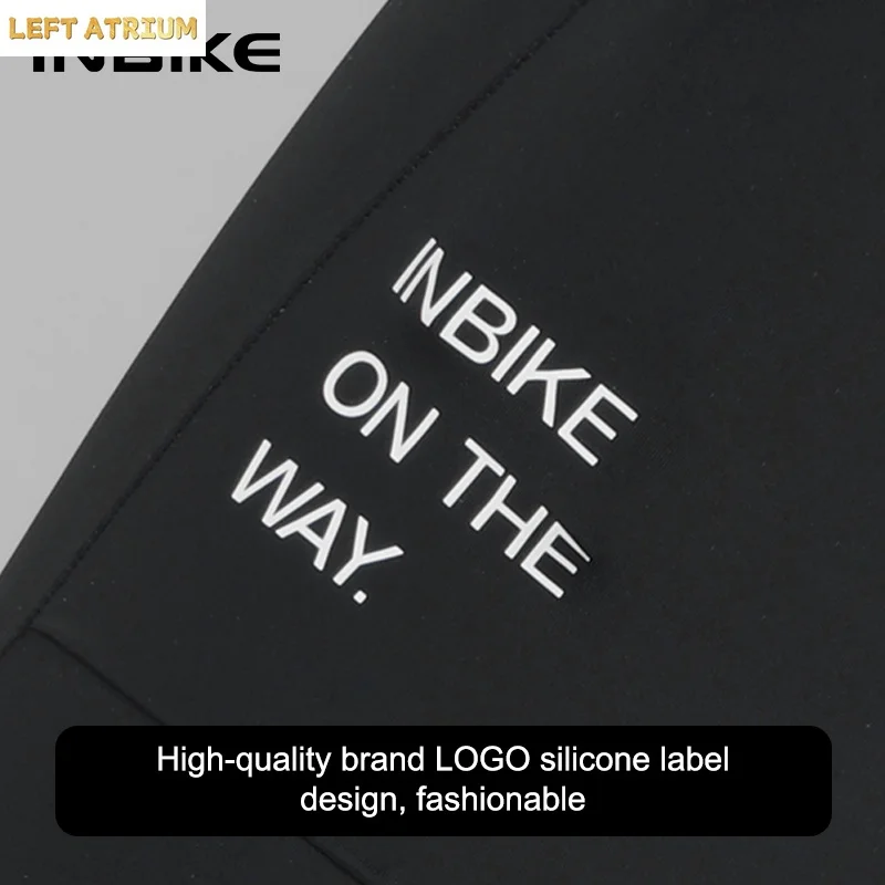 INBIKE 여름 남성용 사이클링 빕 팬츠 통기성 사이클링 바지 사이클링 저지 퀵 드라이 MTB 로드 바이크 사이클링 팬츠