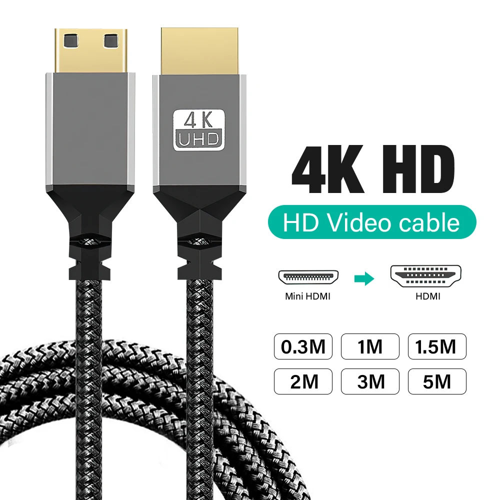 Cable HDMI 4K ultra HD V2.0 blindé 5M