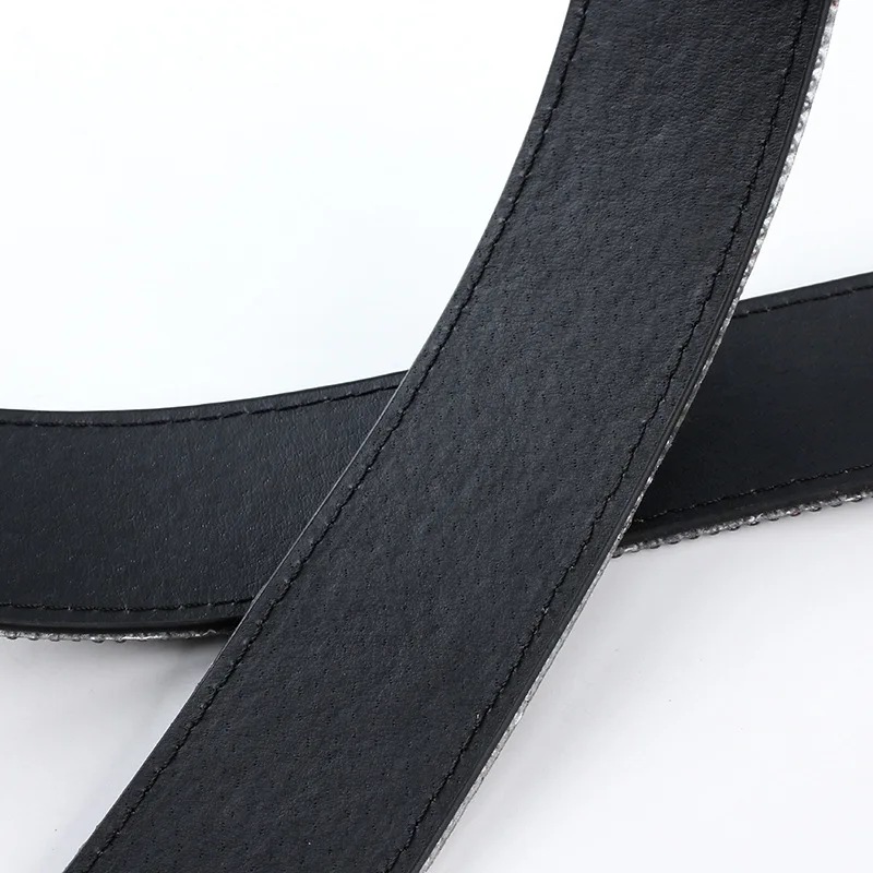 

Новый женский модный кожаный ремень с пряжкой ремни для женщин и мужчин поясной ремень с тонкой черной пряжкой кожаный ремень E07