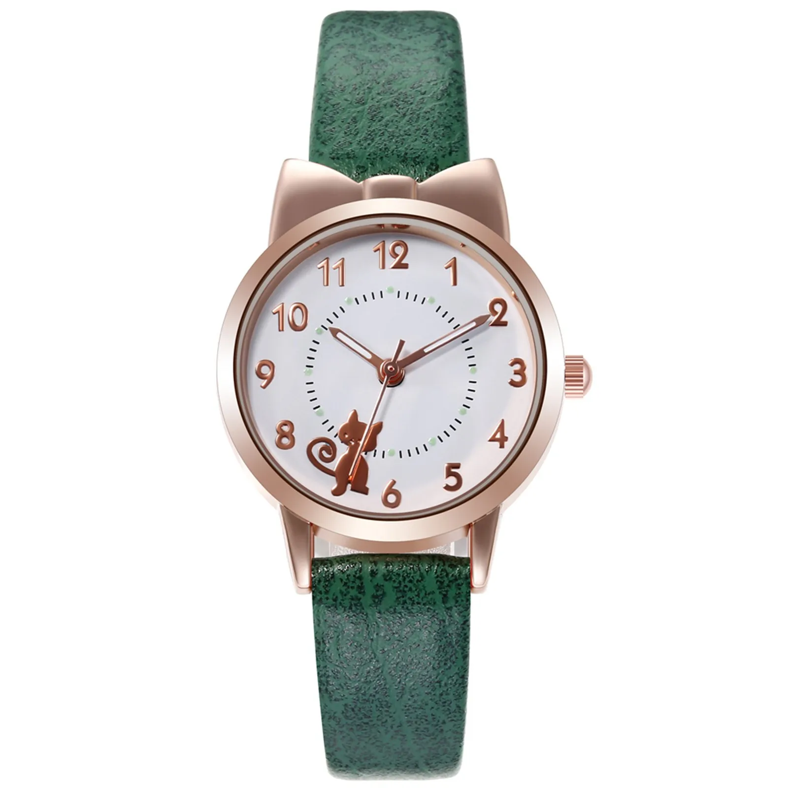

Sleek Minimalist Fashion With Leather Band Dial Women'S Quartz Watch Gift Watch Elegant Woman Watch Luxury Fashion High Quality