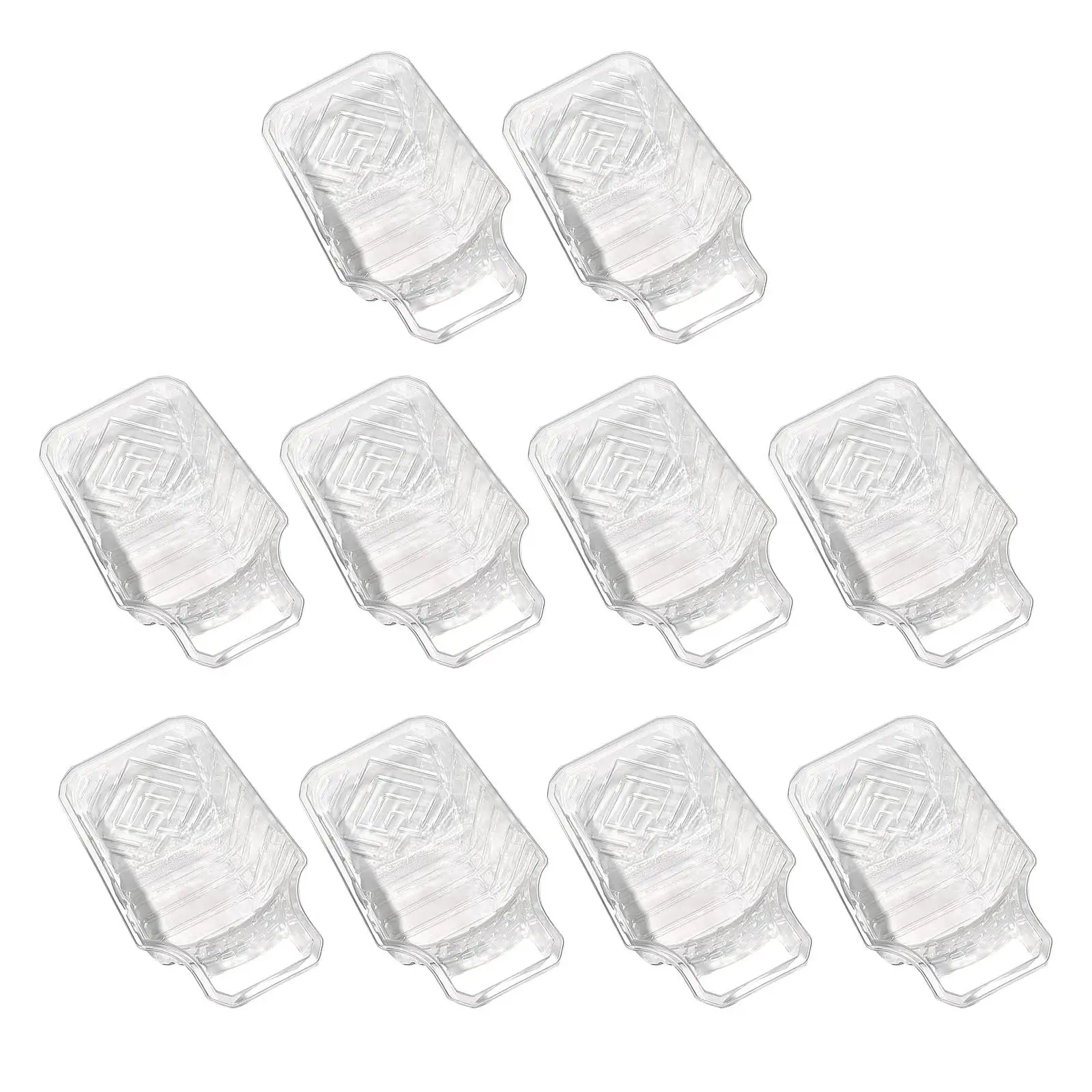 Paint Tray Liners Large Roller Brush Holder Set Reusable Plastic Pads for Furniture House Ceiling Painting