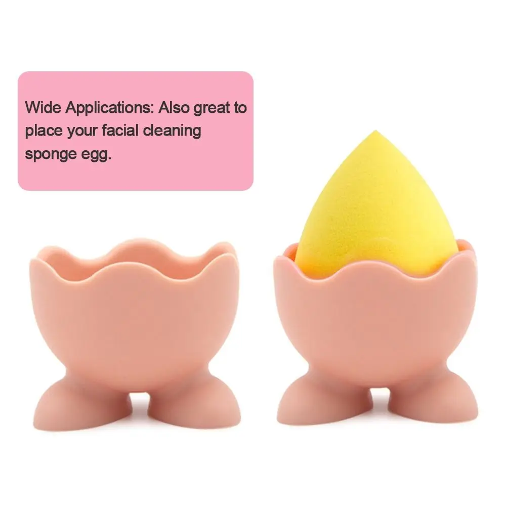 5Pcs/Set Silicone Egg Cup Holders Drying Egg Storage Rack Colorful Soft Boiled Serving Cup Bracket Tray Kitchen Tools Egg Holder