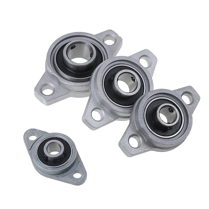 Kfl08 Kfl10 Kfl12 Kfl15 Bore 8mm 10mm 12mm 15mm Zinc Alloy Pillow Bearing Mounted Block Cast Housing Self-aligning