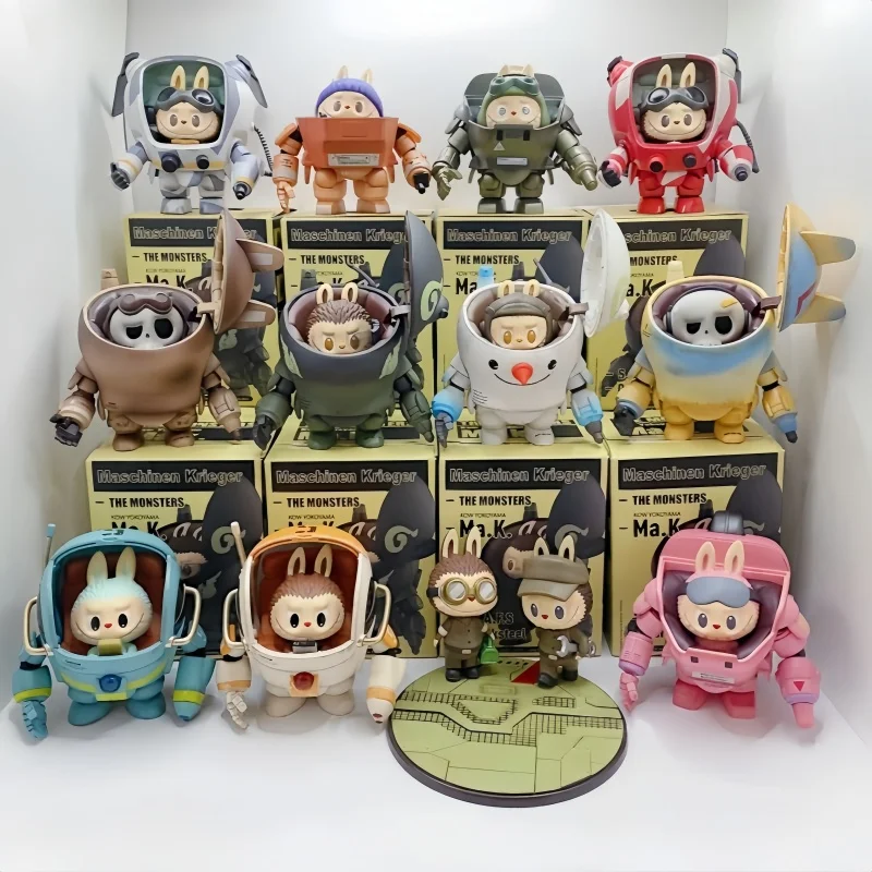Original The Monsters X Kow Yokoyama Ma.k Labubu Series Toy  Action Figure Toys Kawaii Model Birthday Gift Toys