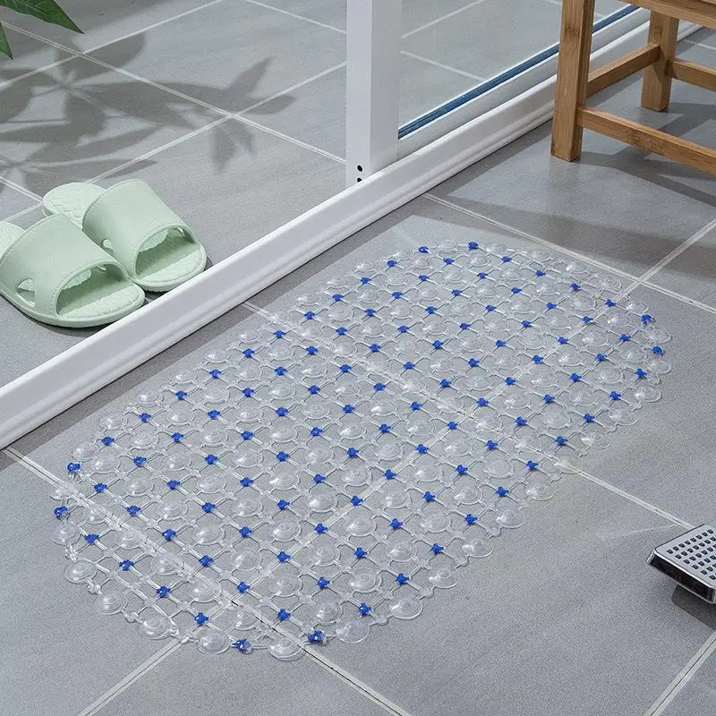 Bathroom Anti Slip Mat Prevent Slipping Pvc Pad Shower Room Drain Pad Keep House Clean Shower Anti Fall Mat Bathroom Floor