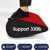 Inflatable Triangle Wedge Shaped Pillow Lightweight Portable Travel Cushion Rest Sleep Acid Reflux Lumber Support Multifunction 5