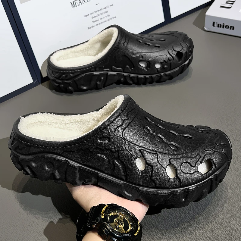 winter slippers male warm cotton slippers men slippers shoes men flip flops men comfortable male flats couple winter slippers