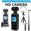 4K Ultra HD Pocket Action Camera 270° Rotatable Vlog Wifi Mini Sports Cam Waterproof Case Helmet Travel Bicycle Driver Recorder 1