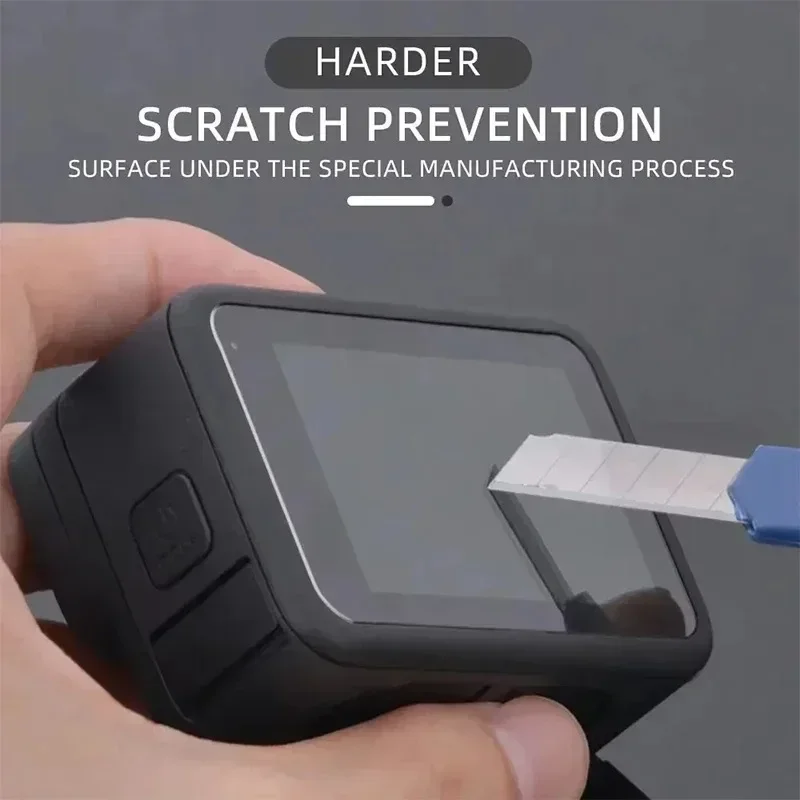 6IN1 Tempered Glass Film Screen Protector Lens Films for GoPro Hero 4K Camera action camera accessory action camera protector