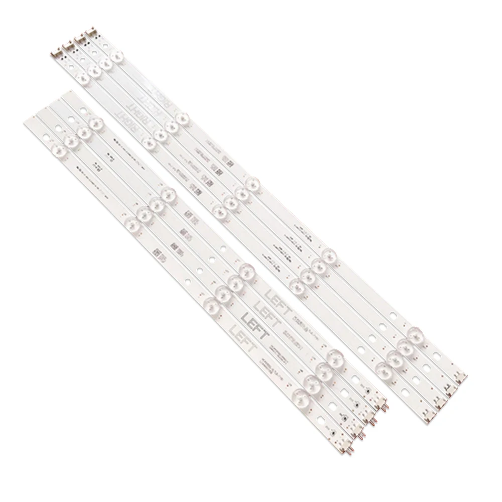 8pcs/Set LED Backlight for LG 49UJ630V 49UK6200 49UK6300PLB 49UJ635T 49LK5700PSC 49LJ5500 49UJ6300 49LJ5550 NC490DUE-AAFX1-41CA led strips