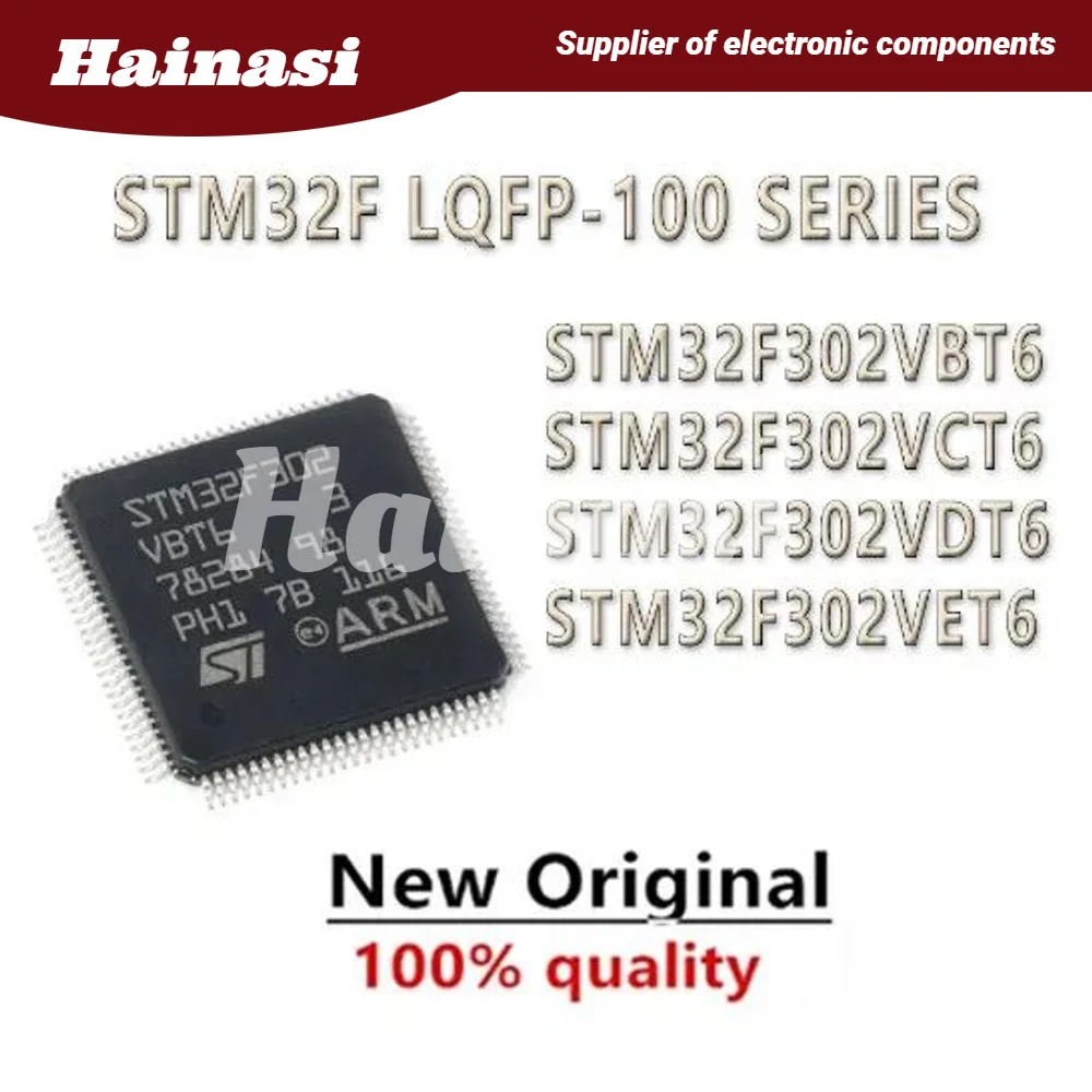 

Новинка 100%, микросхема STM32F302VBT6 302VCT6 302VDT6 302VET6 STM IC MCU