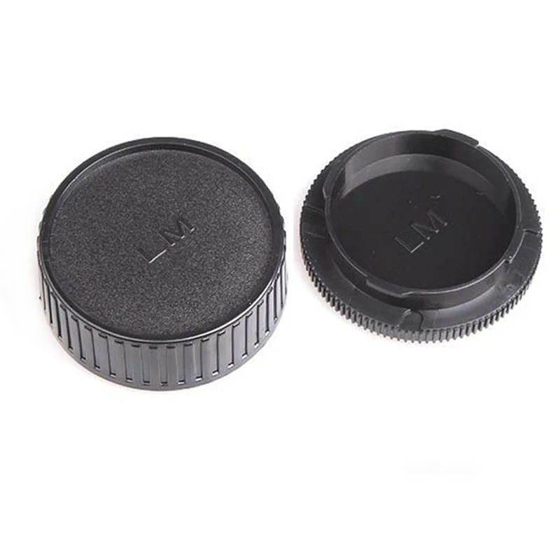 Camera Body Cap + Rear Lens Cap for Various Camera Mounts
