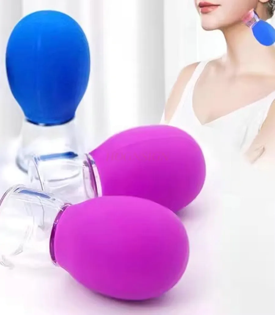 8pcs Facial cupping device lifts facial muscles, lifts cupping massage, silicone vacuum cup scraping 2