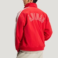 Veste de sport tissée à col pour homme Adidas authentique pour l'hiver KE4059 2
