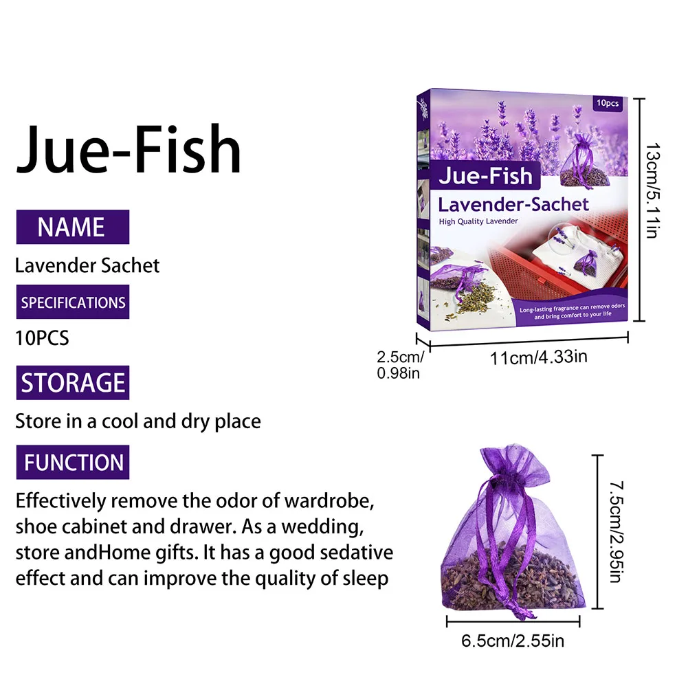 30-100Pcs Lavender Sachets Lavender Sachet Bags Long-Lasting Fragrance Bags Multifunction for Drawers Closets Dressers