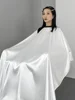 Satin Professional Hairdressing Apron Hair Cutting Satin Leopard Printing Cape Barber Styling Salon Camps Hairdresser Wrap Cloth 1