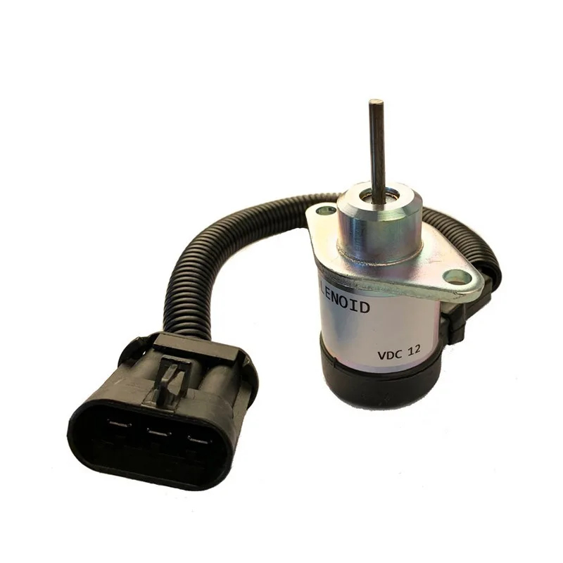 

Fuel Solenoid 1J710-60011 7000769 1J71060010 for Loader A300 S250 S160 S185 S205 T180 Engine V2607