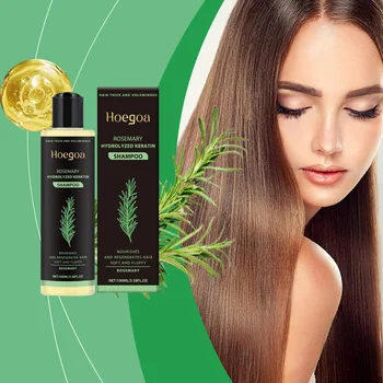 Shampoo al Rosmarino Volumizzante e Rinforzante, Controllo dell'Olio, Nutre e Ripara, Cura del Cuoio Capelluto, per Uomini e Donne