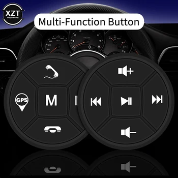 Pulsante multifunzione per auto telecomando volante per auto pulsante di controllo Wireless per autoradio DvD GPS navigazione multimediale