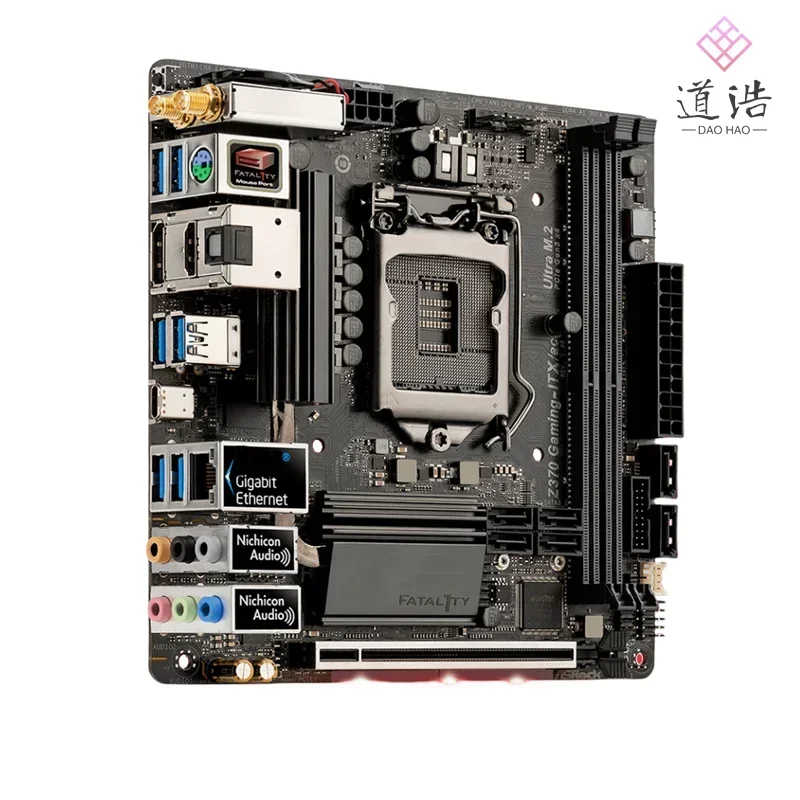 For Asrock Z370 GAMING-ITX/AC Motherboard 32GB M.2 PCI-E3.0 HDMI LGA 1151 DDR4 Mini-ITX Z370 Mainboard 1 S64de0c8d9508438d97d16764d2e53441m