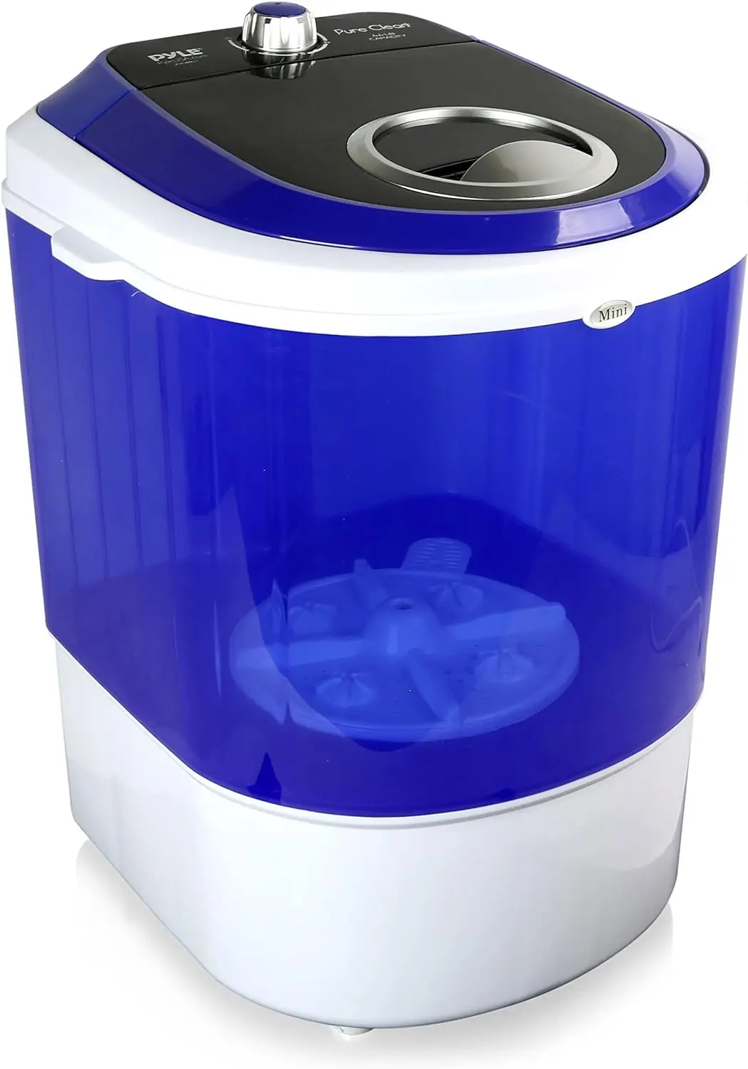 

Version Portable Washer - Top Loader Portable Laundry, Mini Washing Machine, Quiet Washer, Rotary Controller, 110V - For Compact