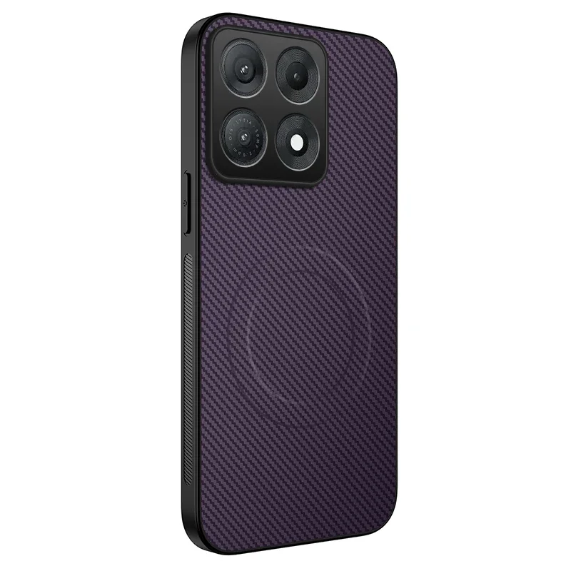 Carbon Fibre Wireless Charging Protective Phone Case with Lens Guard