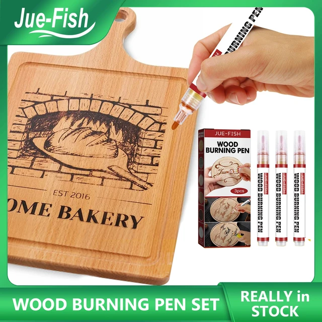 Upgrade Wood Burning Pen Woodworking Supplies Replace Wood Burning Iron  Easy Use Round Head Scorch Marker for DIY Crafts - AliExpress