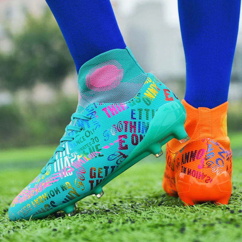 Zapatos de fútbol para hombre Grass FG/TF, botines de fútbol de de interior Unisex, de entrenamiento de Futsal profesionales| | - AliExpress