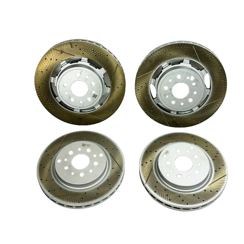 For Maserati GRANTURISMO GRANCABRIO 257141 257142 front and rear brake discs A pair