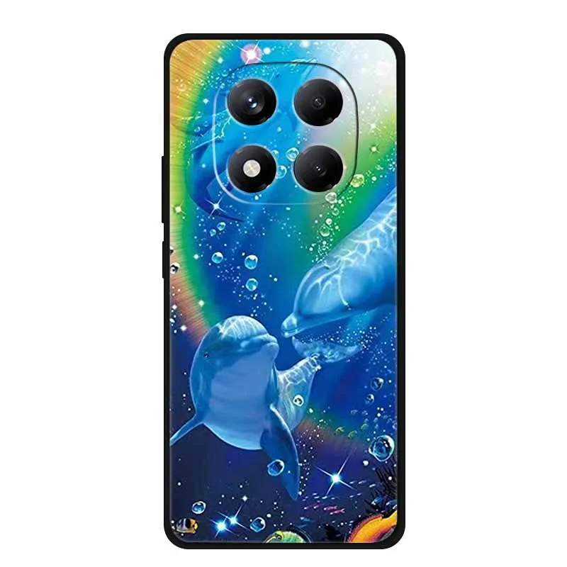 Luxury Soft Silicone Protective Phone Case - Elegant Back Cover with TPU