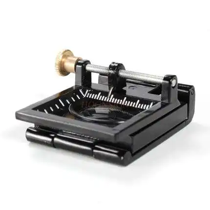 

magnifying equipment Magnifying glass 10 times photo cloth mirror carrying pointer metal See textile printing clear