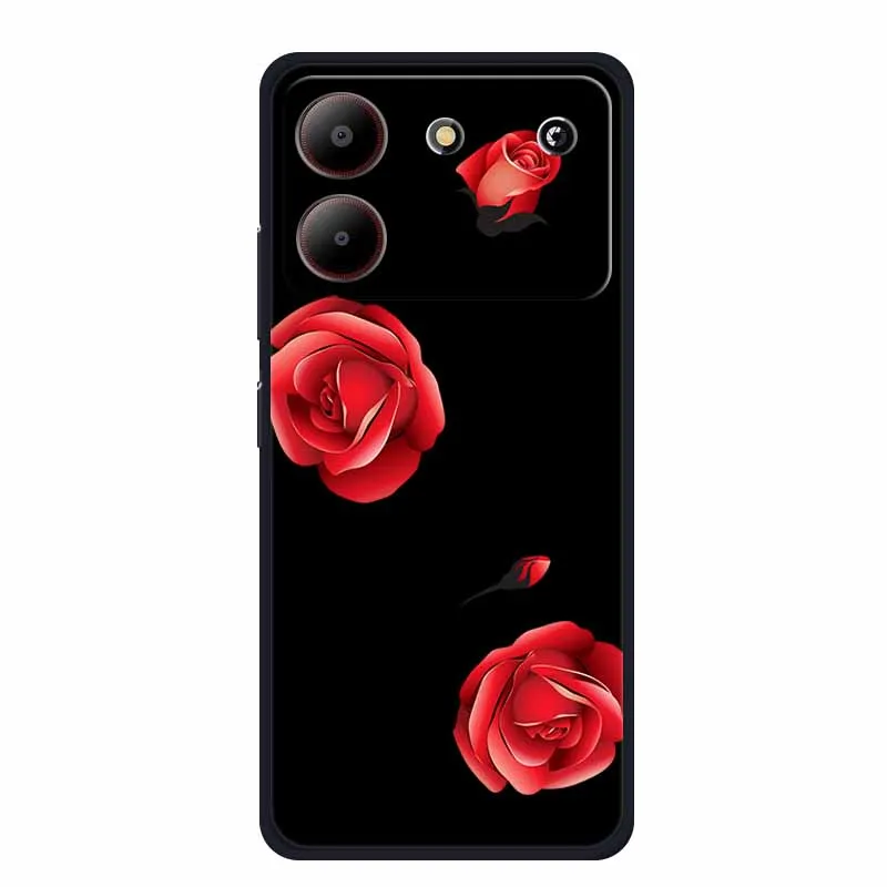 Cute Cartoon Cat Black Silicone Soft Phone Case - Stylish Protective Back Cover