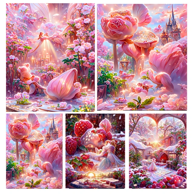 5d Scenery Diamond Painting Kits Diy Cross Stitch Diamond Art Home