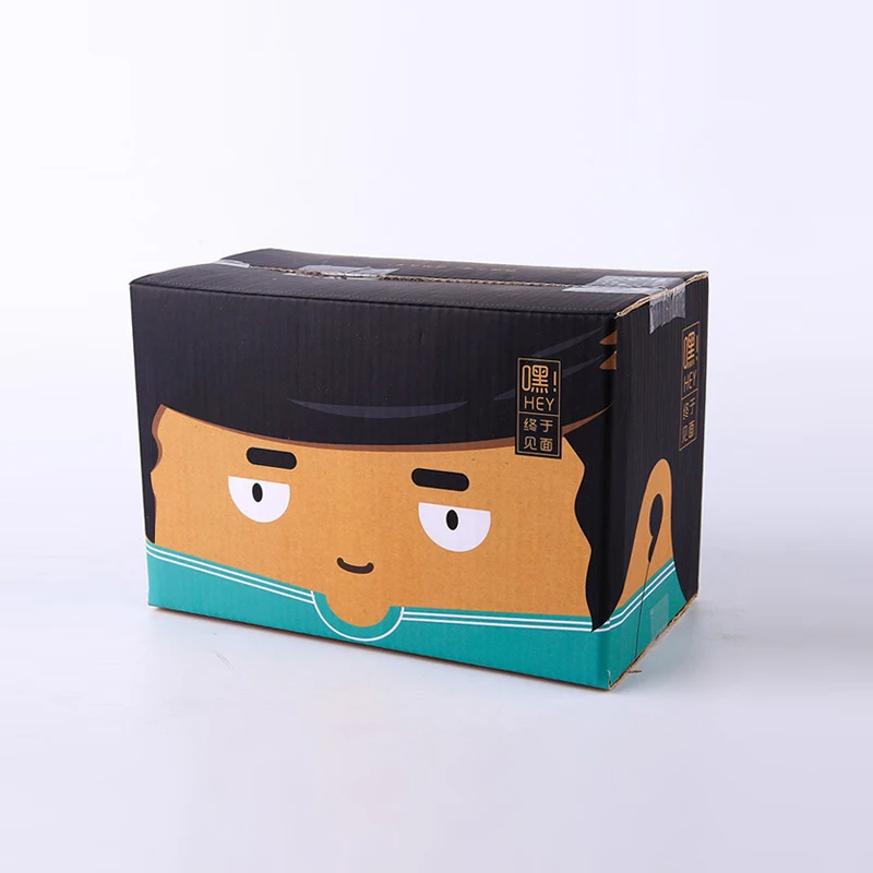 Рисунок 5 - мультяшная бумажная коробка для почтовых отправлений