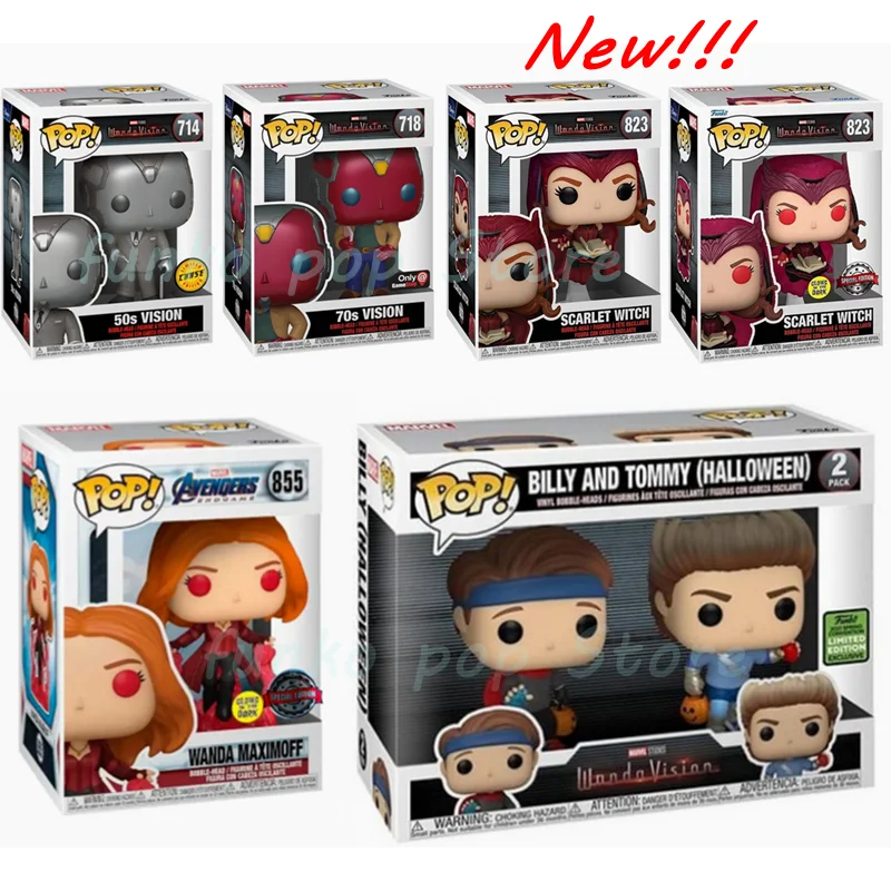 Funko POP figura de acción de Wanda Vision, modelo de juguete de PVC