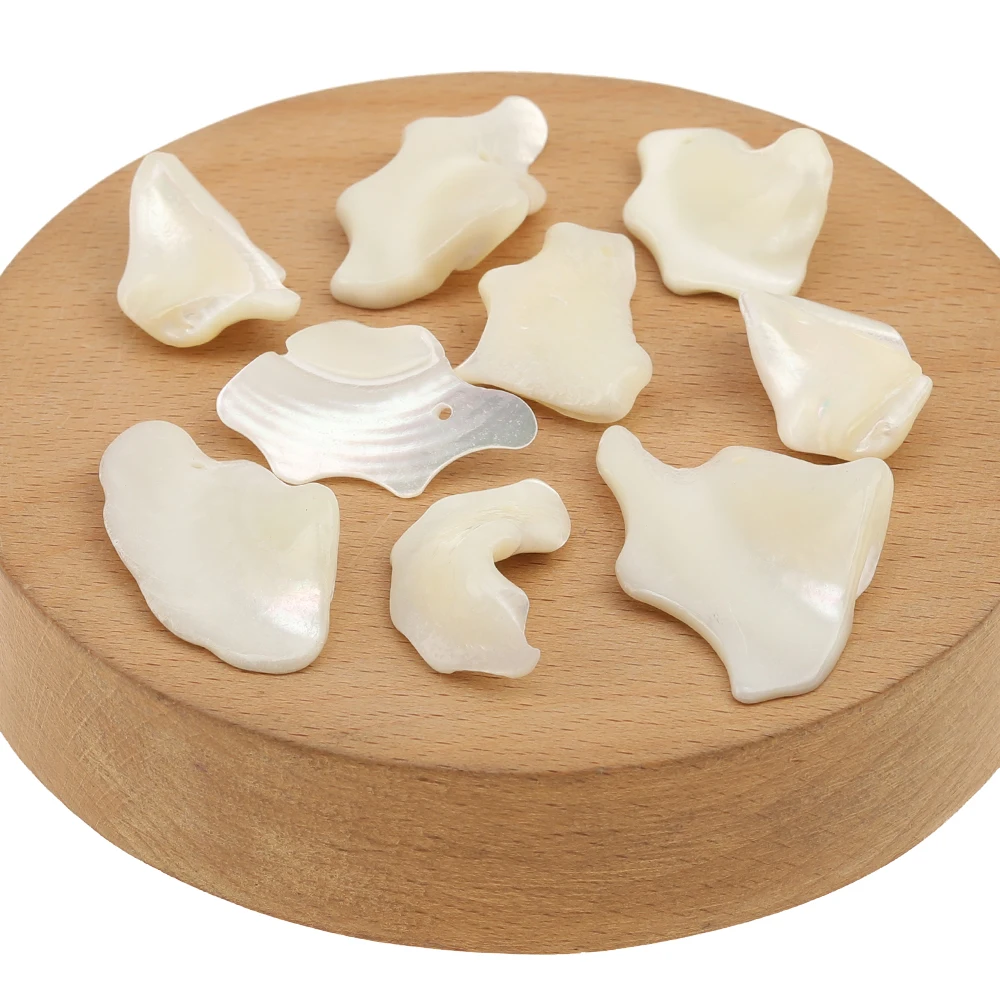 Cordial Design 100Pcs Earrings Accessories/Irregular Shape/DIY Charms/Natural Shell/Jewelry Findings & Components/Hand Made 3 Cordial Design 100Pcs Earrings Accessories/Irregular Shape/DIY Charms/Natural Shell/Jewelry Findings & Components/Hand Made - cordial