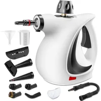 Handheld Steam Cleaner, Portable Steamer with Large Capacity,11-Piece Accessory Set for Floor, Car, Carpet, Windows Cleaning 1
