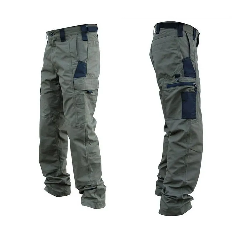 

Hot Men's Military Tactical Pants Waterproof Outdoor Hunting Cargo Pants Training Wear-Resistant Multi-Pocket Combat Cargo Pants