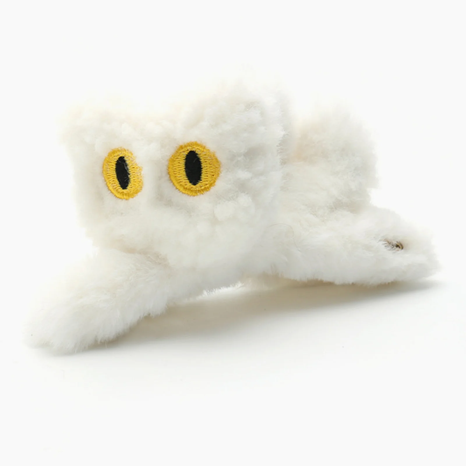 1pc multi-color women's and girls' autumn and winter plush three-dimensional cat, large size, cute clip, shark clip, hair claw