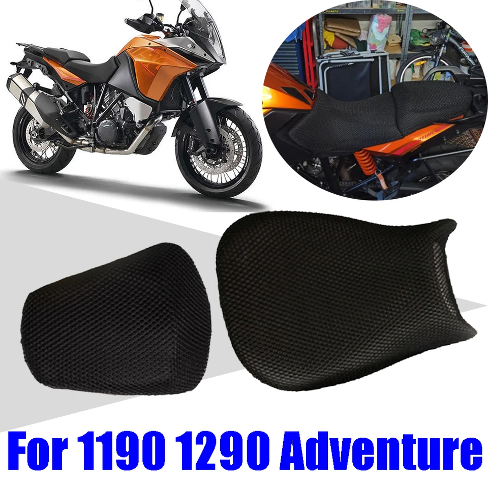 Motorcycle Mesh Seat Cover – Breathable, Non-Slip Heat Insulation For KTM 1290/1190 Adventure Models