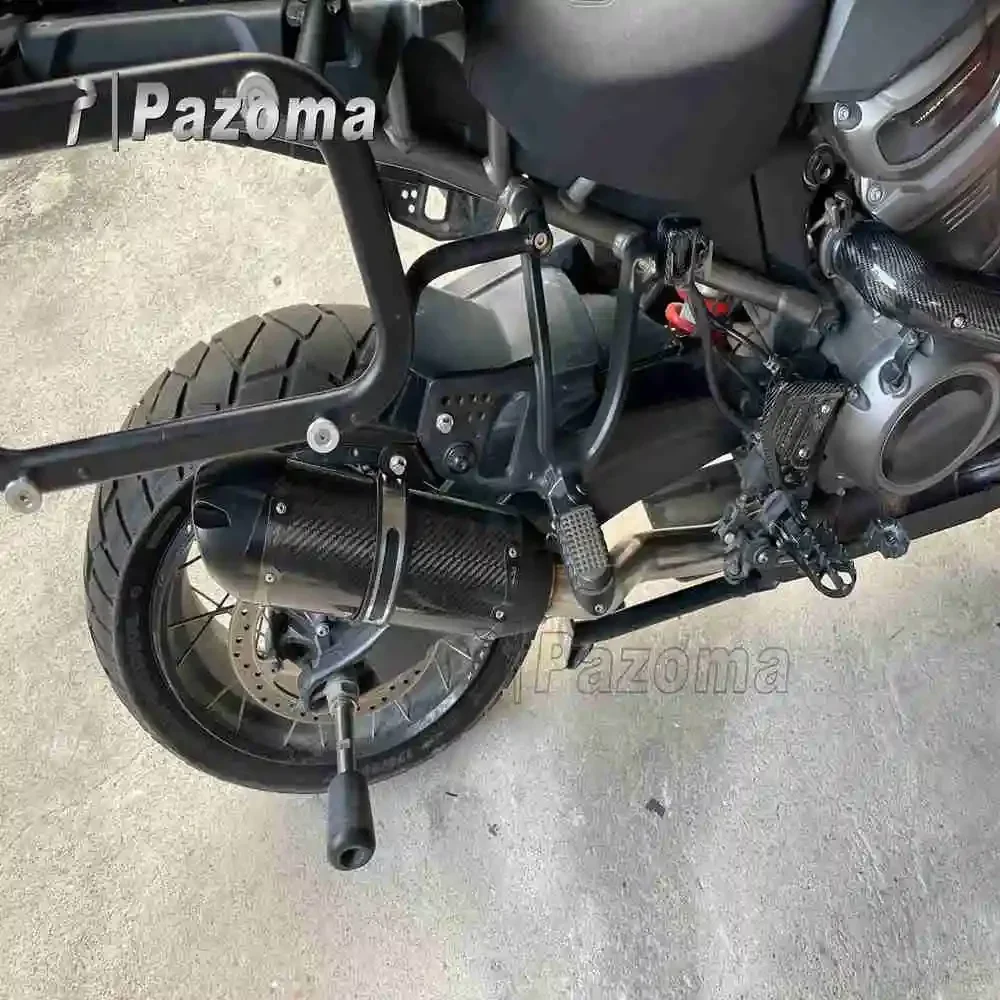 오토바이 배기 머플러 파이프 시스템 세트, 할리 팬 아메리카 1250 RA1250 스페셜 RA1250S 2021-2023