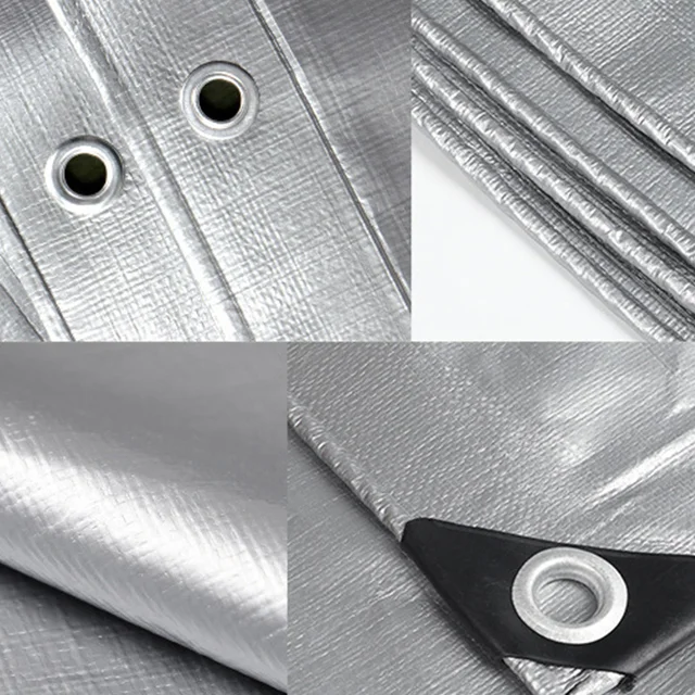 0,32 Mm -Es Pe Pulpaulin Esőálló Kendő Kültéri Kerti Növényi Fészer Hajó Autó Teherautó -Canopys Vízálló Árnyékoló Vitorla Pet Dog Ház Burkolata - Image 4