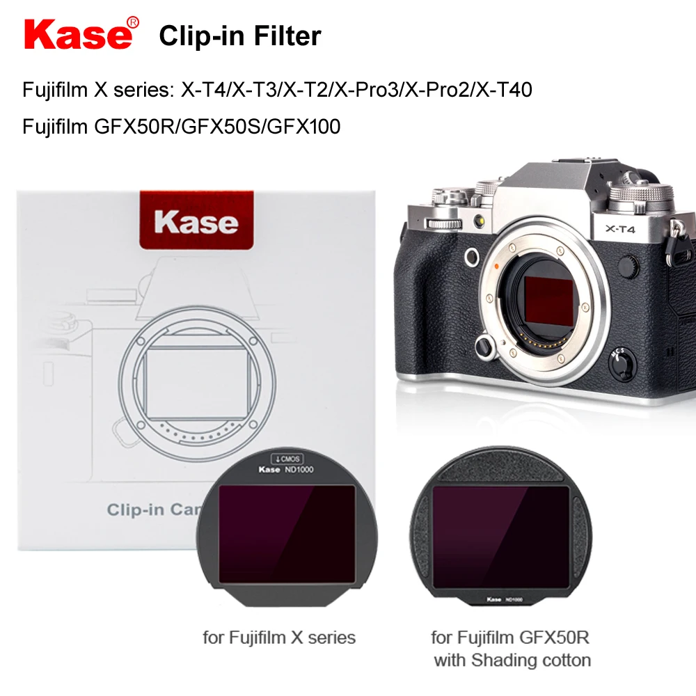 dinsdag dichtbij winnaar Kase Clip in Filter CMOS Protector MCUV/ND/Light Pollution for Fujifilm  Camera X T4 X T3 X T40 X PRO3 X H1/GFX50R GFX50S GFX100|Camera Filters| -  AliExpress