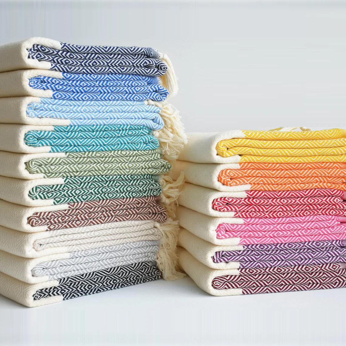 

Towel Cover Blanket Home Geometric Diamond Shaped Sofa Blanket Woven Jacquard Handmade Tassel Blanket Türkiye Beach Towel