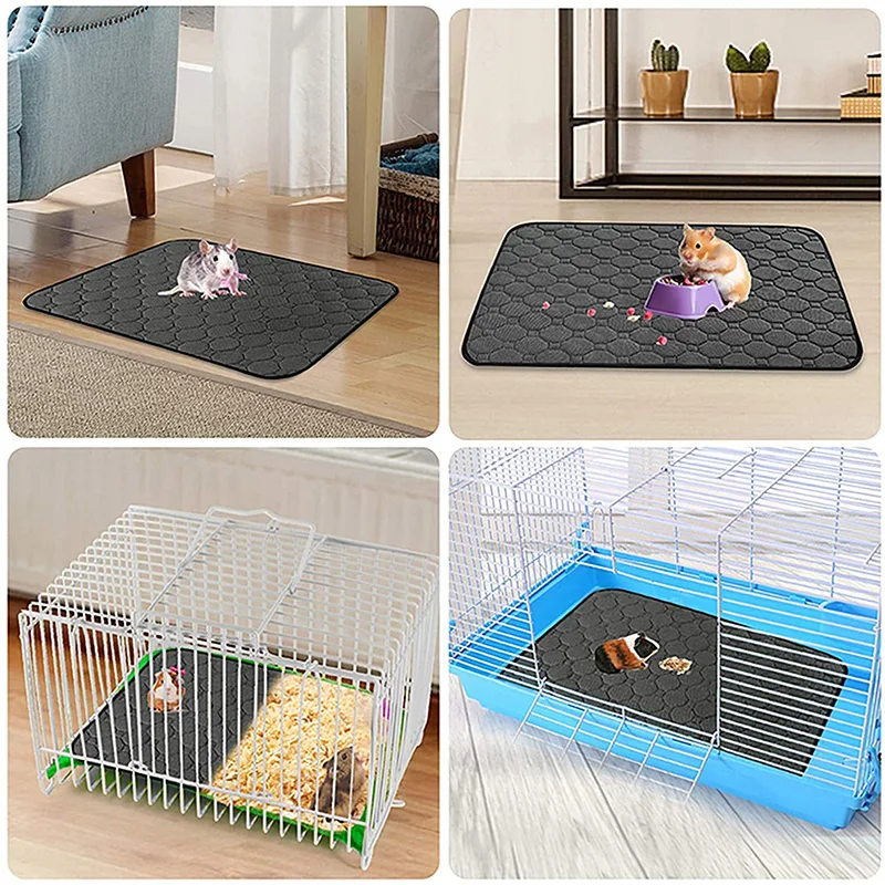 Snapshot of Rabbit Guinea Pig Cage Liner Small Pet Items Waterproof Anti Slip